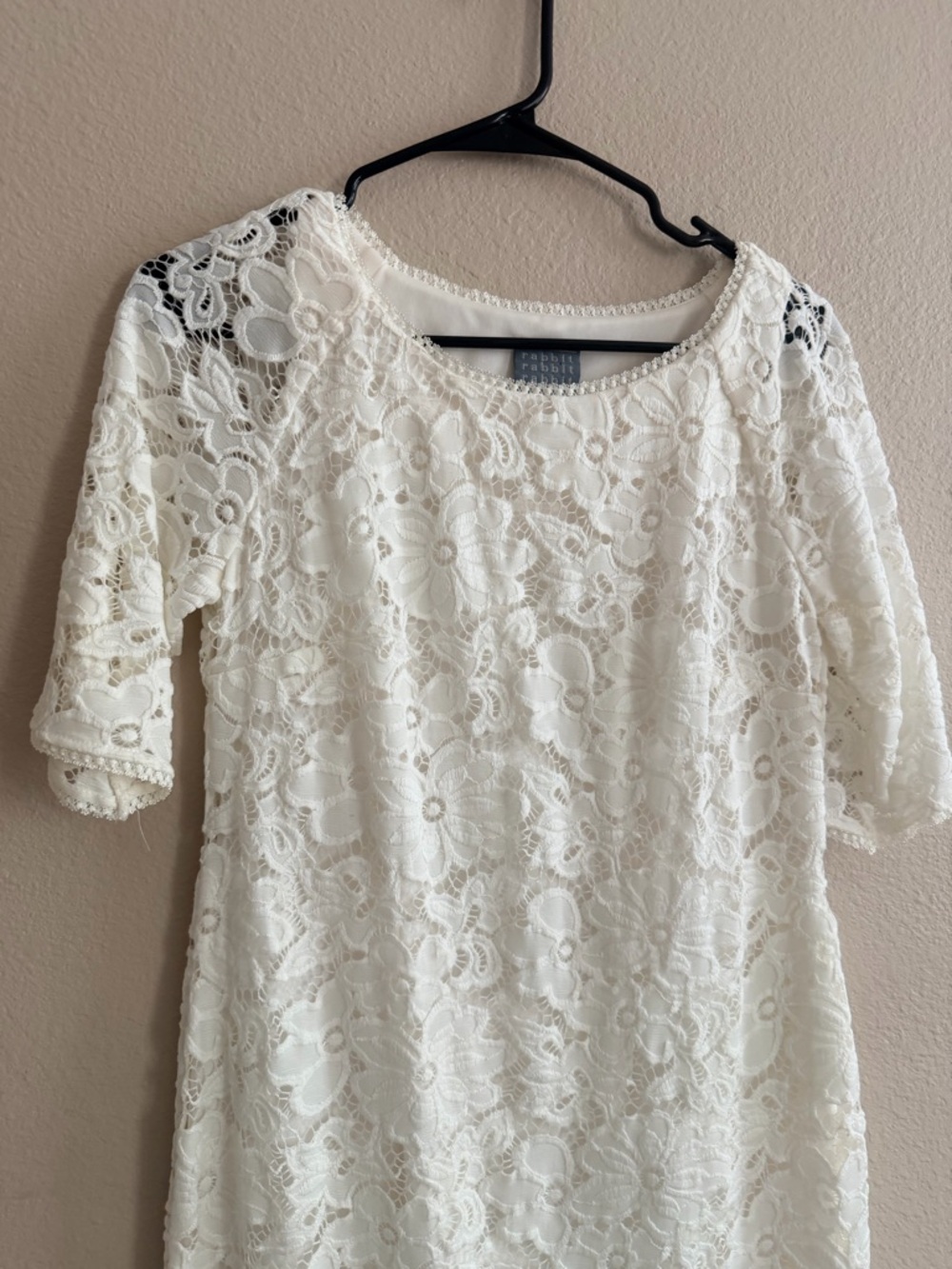 Rabbit Rabbit Rabbit Designs Lace Floral Dress - Picture 2 of 6
